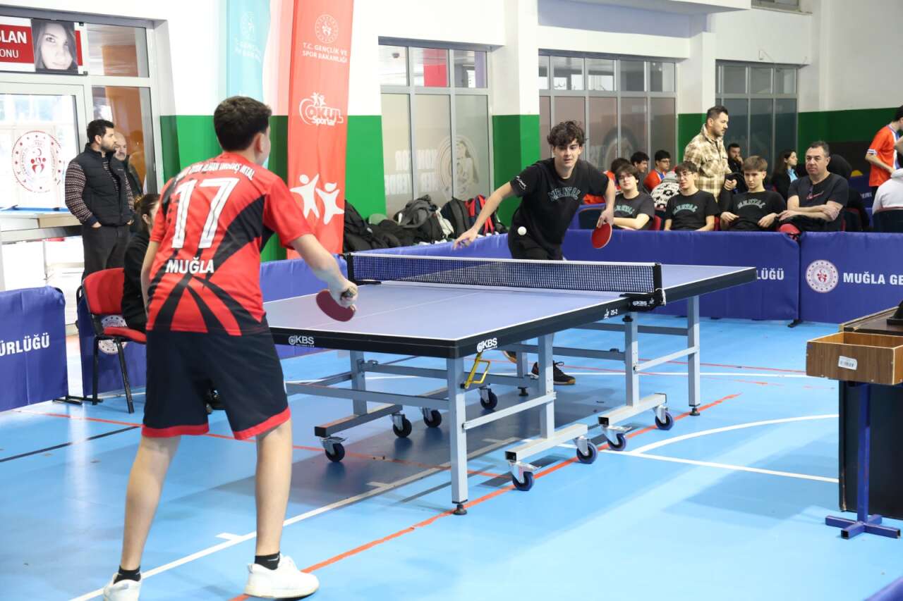 Menteşe Anadolu Lisesi Masa Tenisinde Üst Üste 3. Kez İl Şampiyonu 7